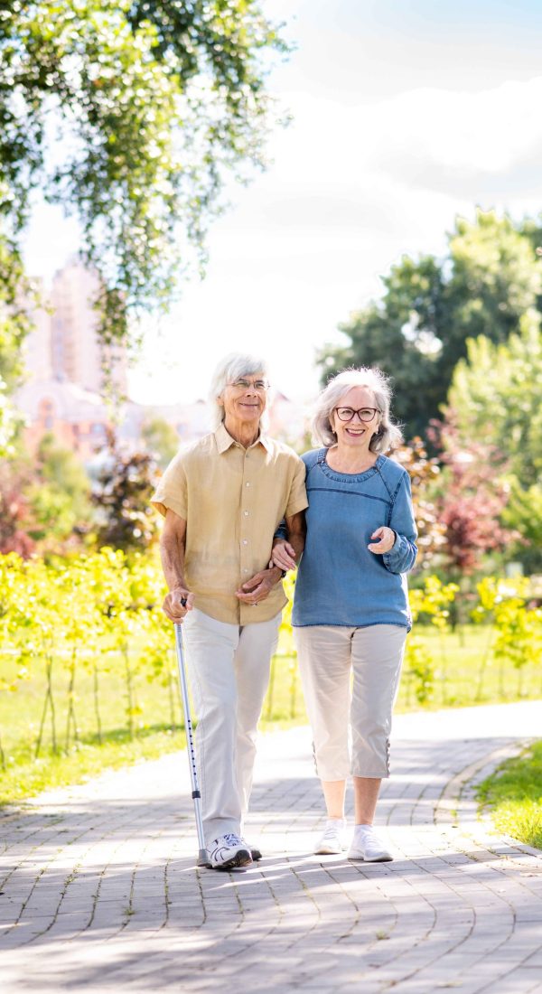 elderly couple